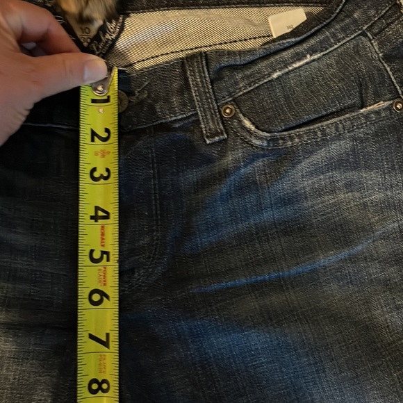 Super Cute Lucky Brand Flare Jeans size 30/32 - Picture 8 of 8